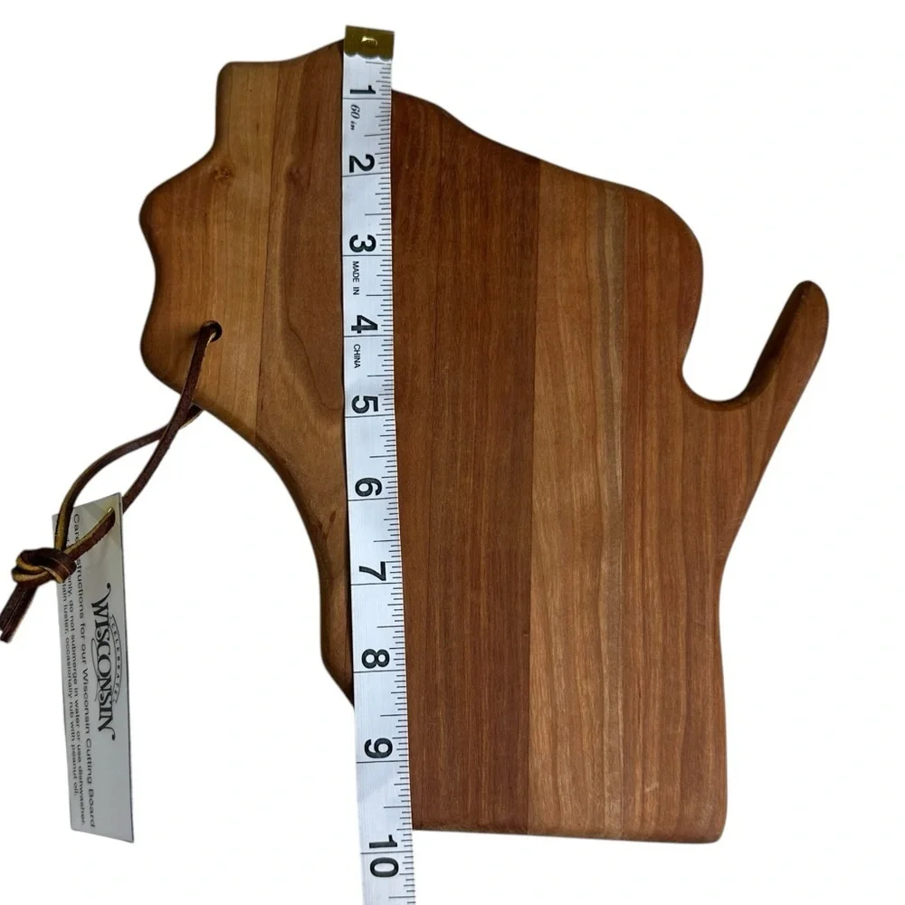 Wisconsin Wooden Cutting Board.